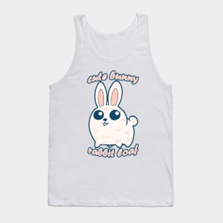 Cute Bunny rabbit loaf Tank Top